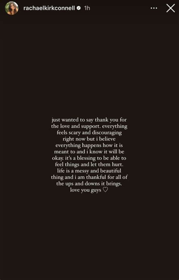 'Bachelor' Star Rachael Kirkconnell Issues Statement Amid Racism Scandal