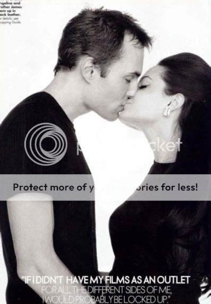 Angelina’s brother says no woman can live up to his sister