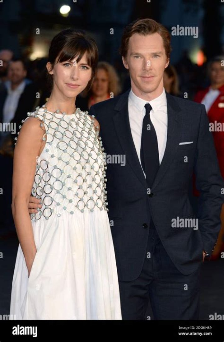 Benedict Cumberbatch & a Dior-clad Sophie at the ‘Black Mass’ premiere: cute?