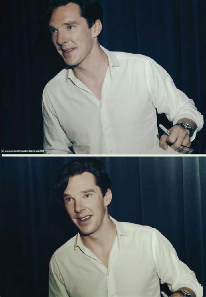 Benedict Cumberbatch looked gorgeous at the Hay Festival: would you hit it?