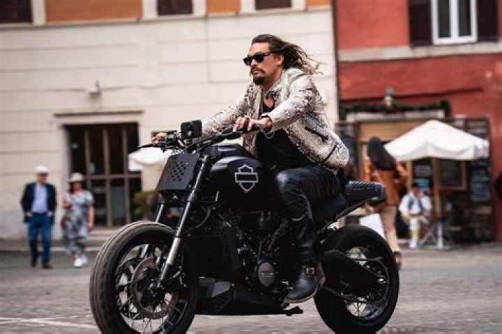 bitchy | Hollywood star Jason Momoa rides a motorcycle on the set of ‘Fast & Furious 10’ in Rome, Italy