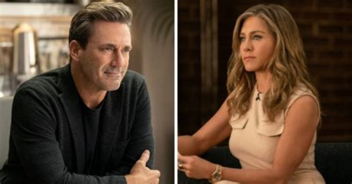 bitchy | Jennifer Aniston and Jon Hamm seen filming ‘The Morning Show’ together