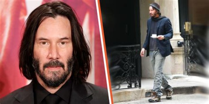 bitchy | Keanu Reeves has a homeless look while sporting long messy hair and thick beard in NYC