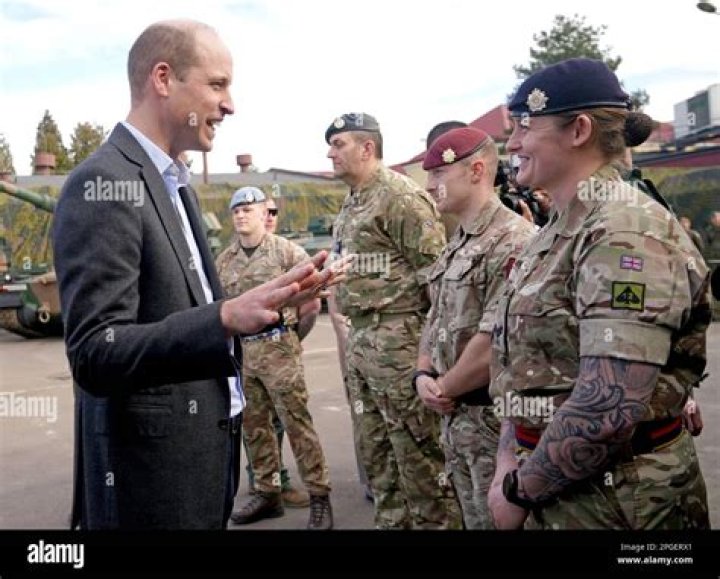 bitchy | Prince William Visits 3rd Brigade Territorial Defense Force Base In Poland