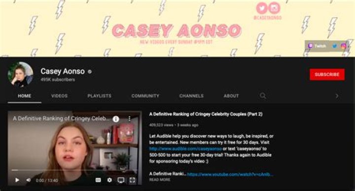 Casey Aonso Bio (Wiki) 