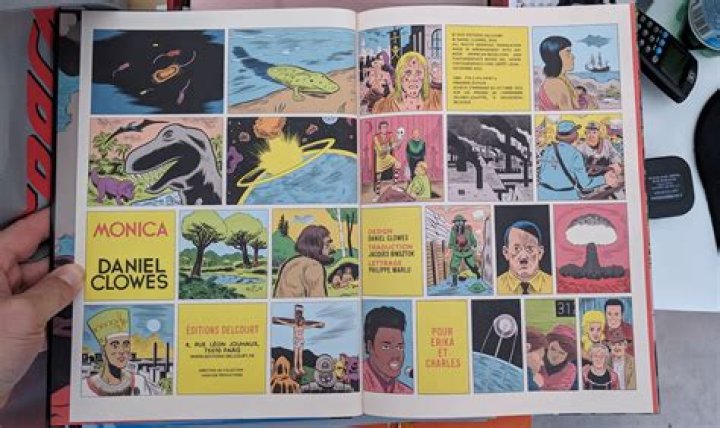 Daniel Clowes’ New Book Monica Depicts the ’60s Cults, Romance, War and Mom!