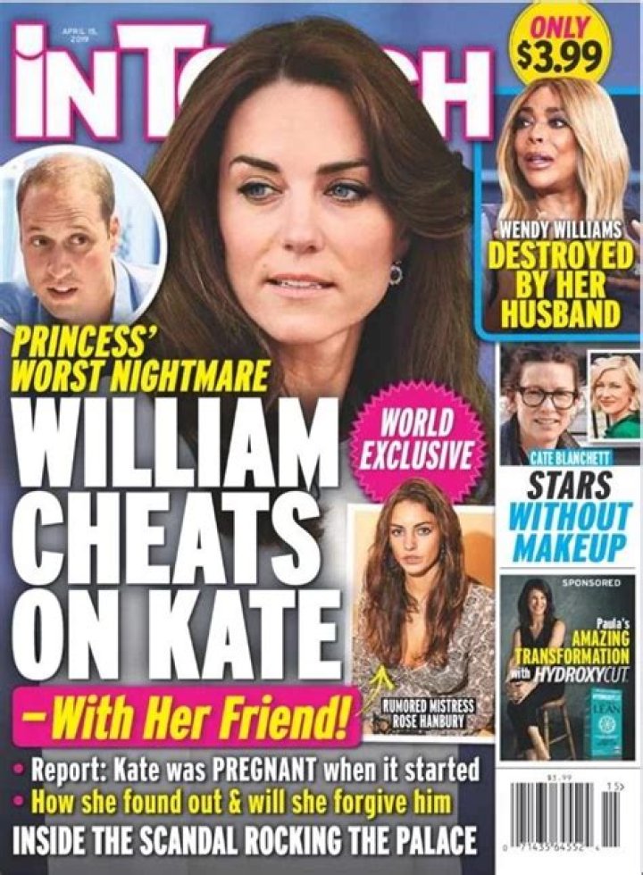 Duchess Kate’s ‘jealousy’ over William & Rose Hanbury’s flirtation covers In Touch