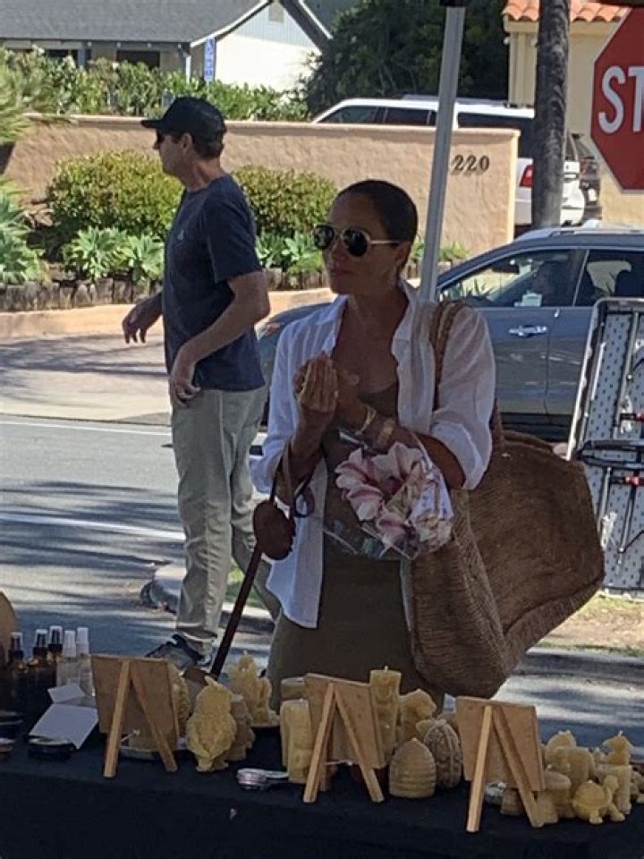 Duchess Meghan stepped out with Guy Markle at a Montecito farmer’s market