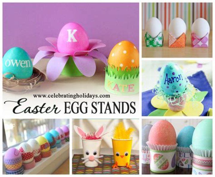 Easter Egg Stand Ideas | Celebrating Holidays