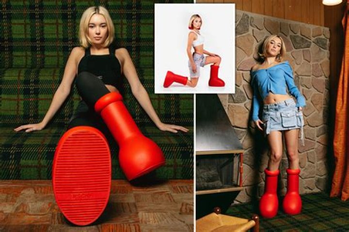 Every celeb wearing MSCHF Big Red Boots