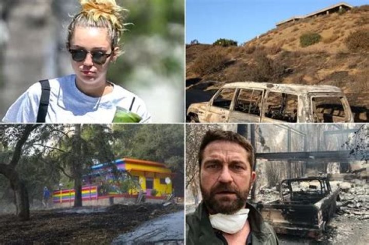 Gerard Butler & other celebrities’ homes were destroyed in the California wildfires
