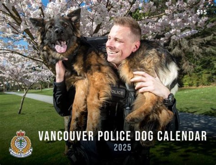 Good Boys Only: Vancouver Police Department Releases K9 Unit Calendar