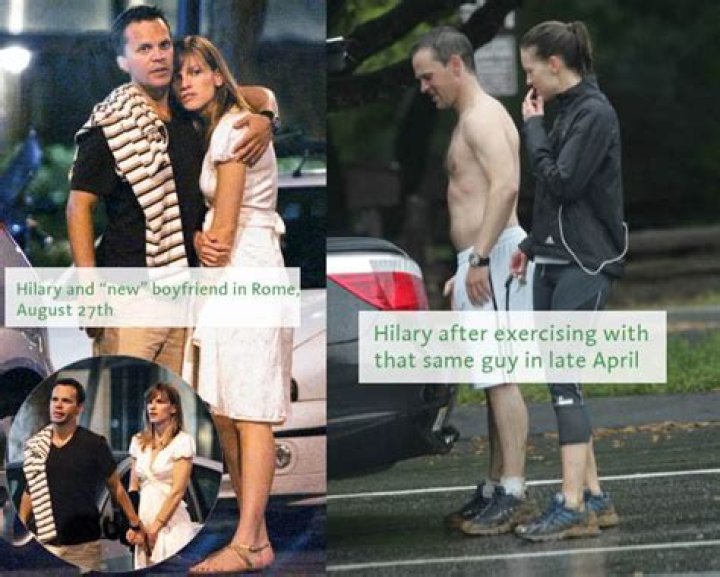 Hilary Swank has a “new” boyfriend, but she’s been with him for a while now.