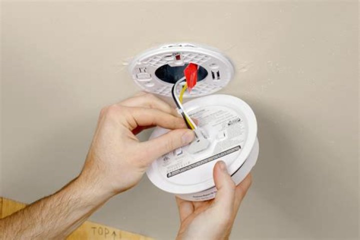 How can I install smoke detector without drilling?