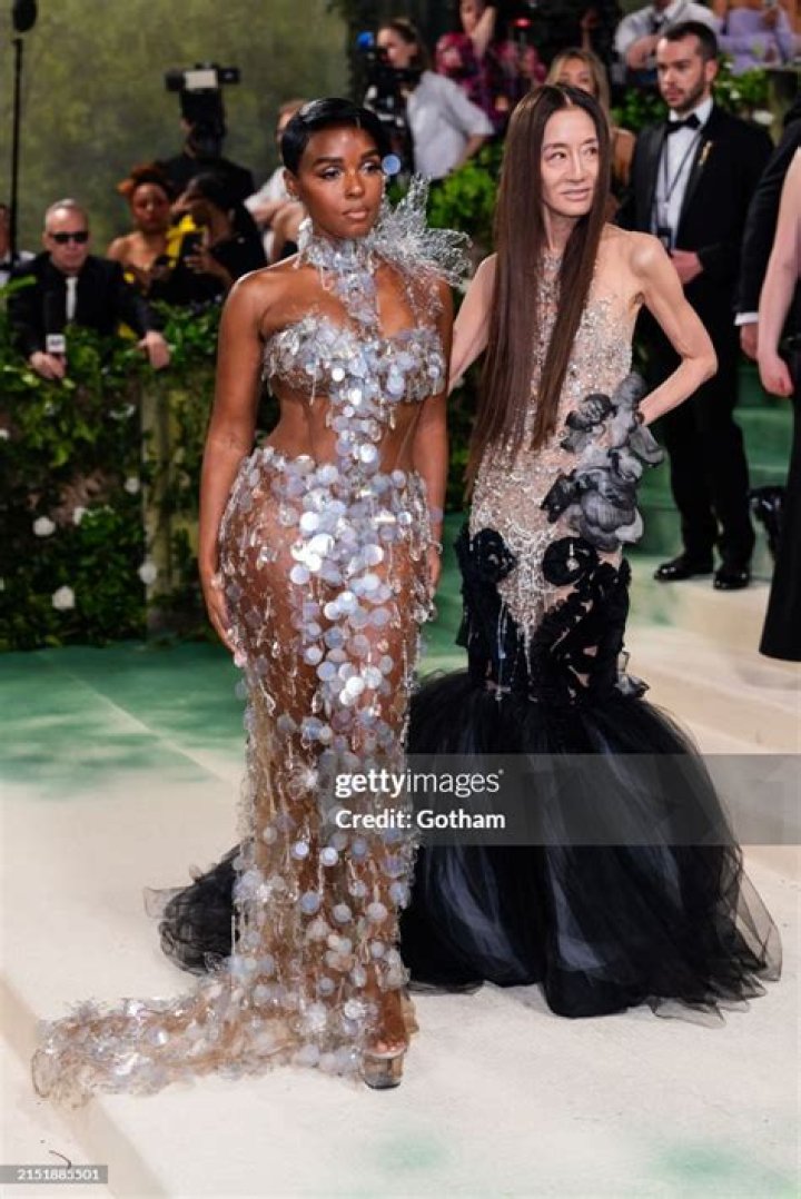 	Janelle Monae in crystal Vera Wang at the Met Gala: perfect and on-theme?	