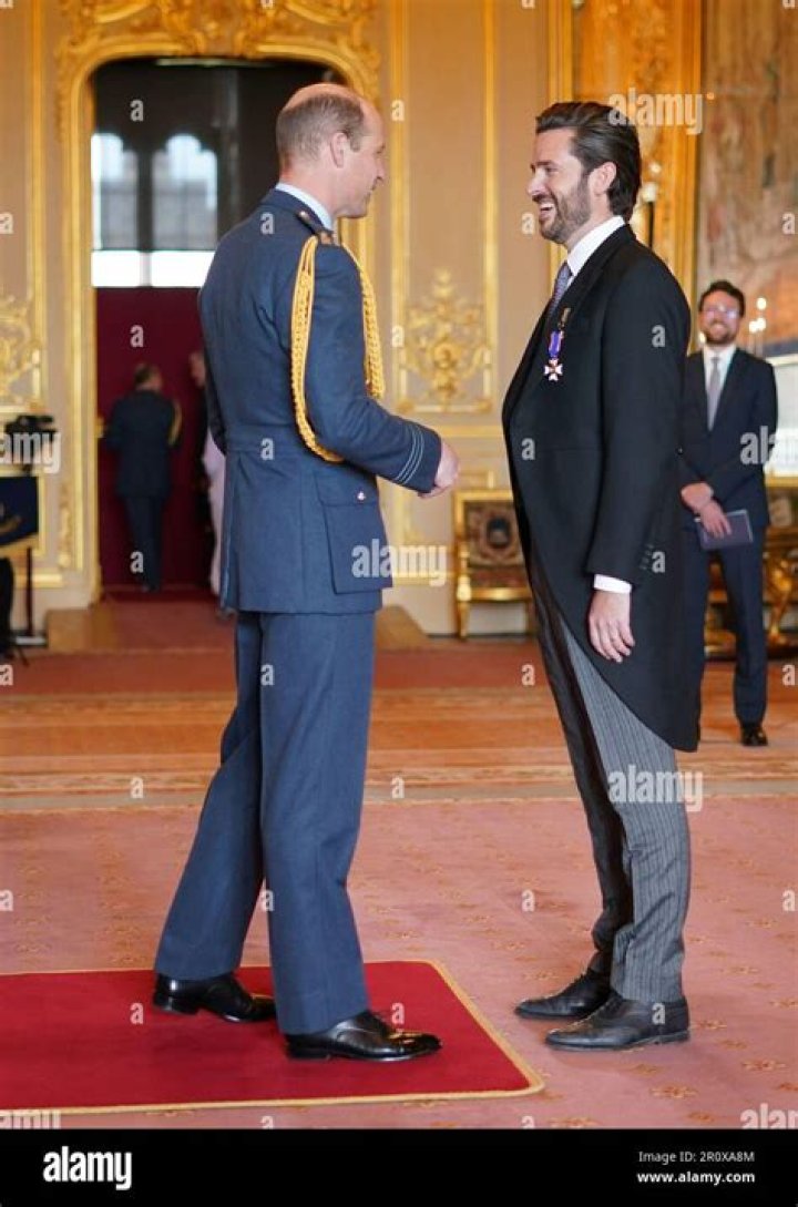 Jason Knauf received the Royal Victorian Order for his years of sleazy keenery