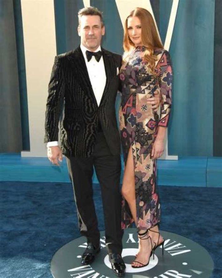 Jon Hamm, 52, and Anna Osceola, 35, married in Big Sur this weekend