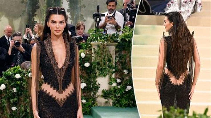 	Kendall Jenner wore an archival Givenchy to the 2024 Met Gala: kind of meh?	