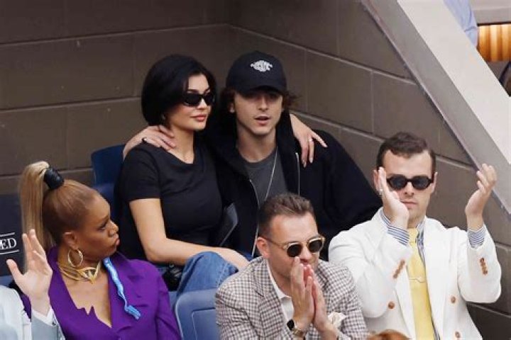 Kylie Jenner & Timothee Chalamet were loved up at the US Open men’s final
