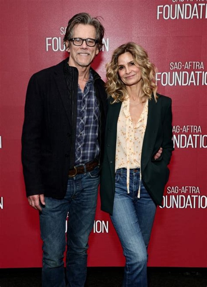 Kyra Sedgwick still gets “fluttery” for her husband of 23 years, Kevin Bacon