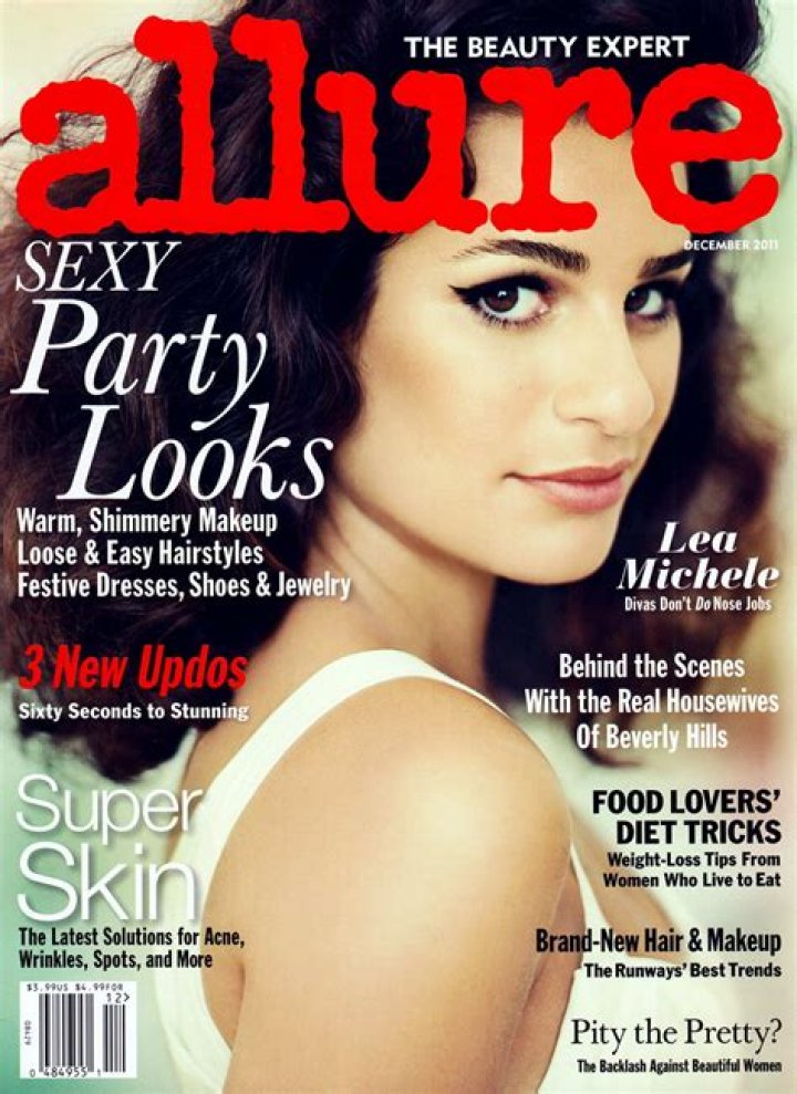 Lea Michele covers Allure, dismisses eating disorder and diva rumors