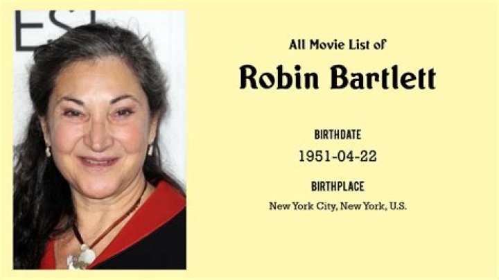 Meet Robin Bartlett- Television, Stage, and Movie Actress!