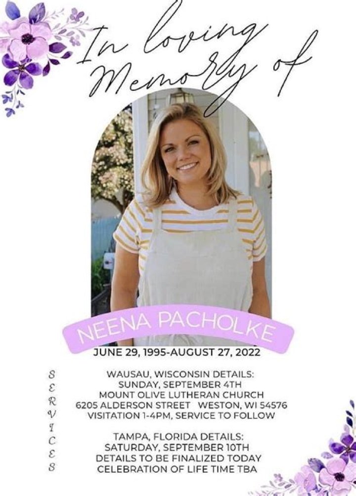 Neena Pacholke Took her Own Life 7 Weeks Before Her Wedding!