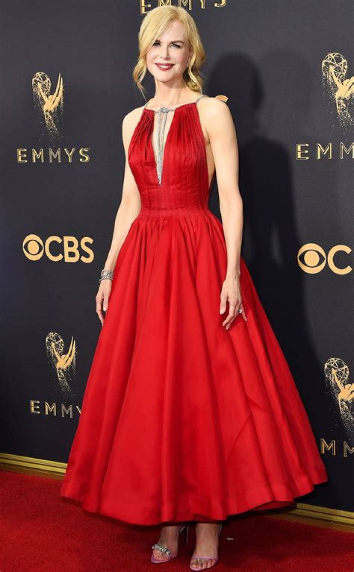 	Nicole Kidman in red Calvin Klein at the Emmys: stunning or twee?	