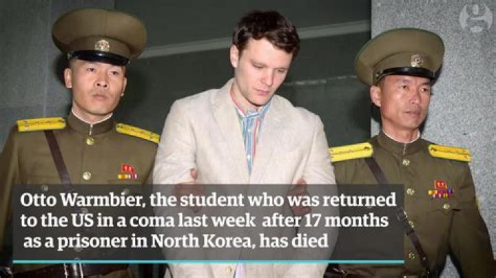 Otto Warmbier, the US Student Released By North Korea After Around A Year Of Detention In Its Jail, Dies days After Release