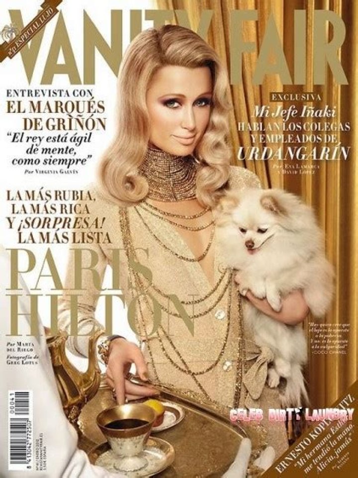Paris Hilton covers Vanity Fair Spain: sadly nostalgic or just hideous?