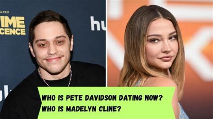Pete Davidson is Reportedly Dating Madelyn Cline a Month After Splitting from Chase Sui Wonders!