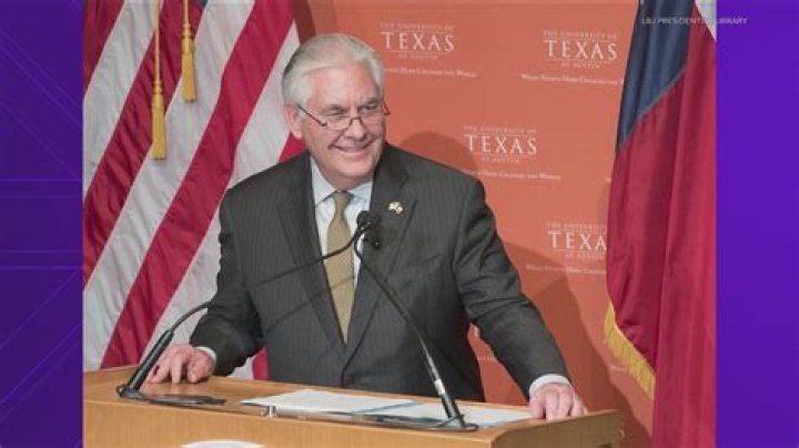 Rex Tillerson Bio (Wiki) 