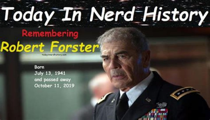 Robert Wallace Forster Jr. Bio (Wiki) 