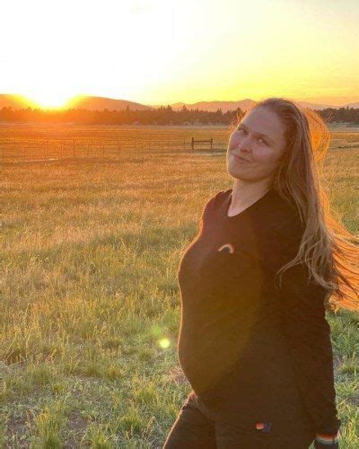 Ronda Rousey is pregnant with a baby girl with husband Travis Browne!