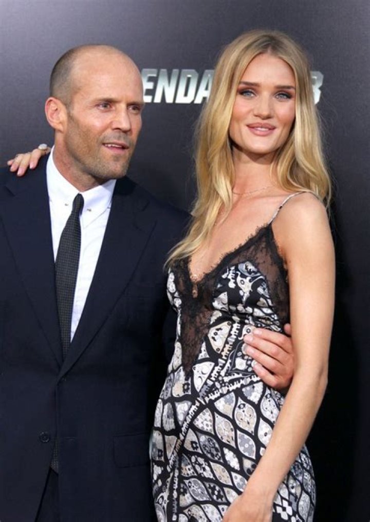 Rosie Huntington-Whiteley, 29, and Jason Statham, 49, are expecting their first child