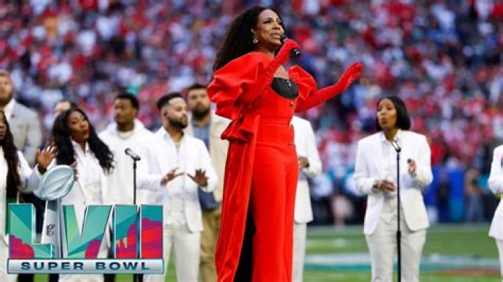Sheryl Lee Ralph performed the Black National Anthem for first time at the Super Bowl