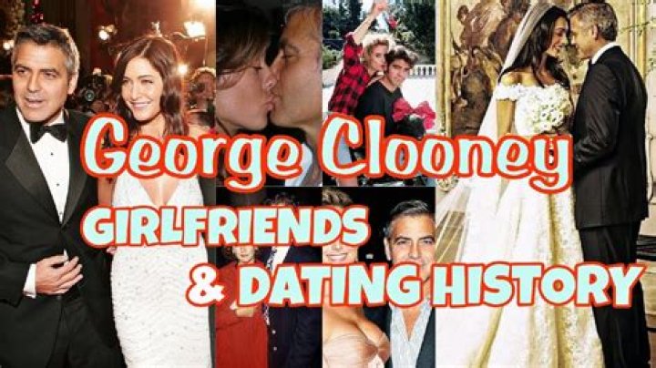 The Dating History Of George Clooney