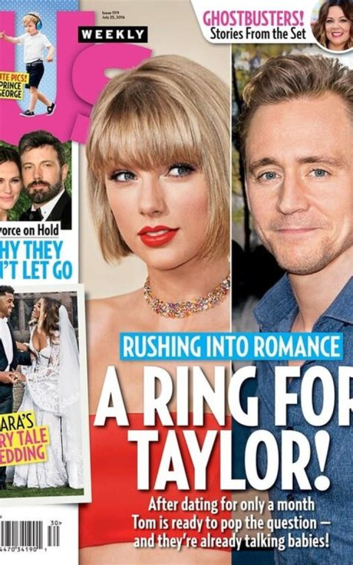 Us Weekly: Tom Hiddleston will likely propose to Taylor randomly, ‘on a whim’