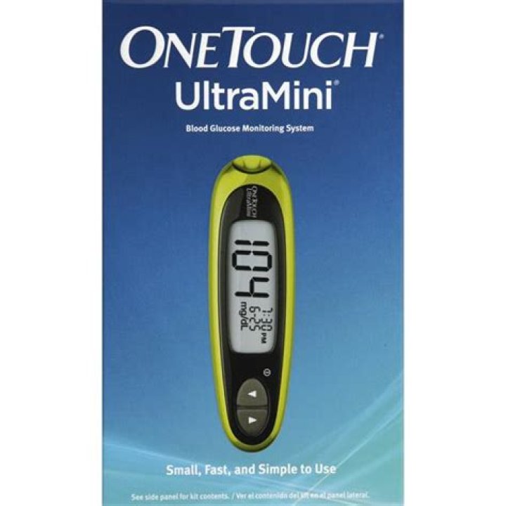 What does it mean when my One Touch Ultra Mini says hi?