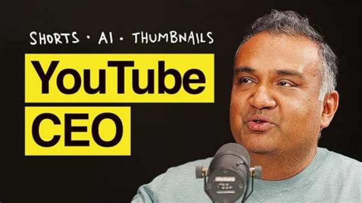 What does the CEO of YouTube do?