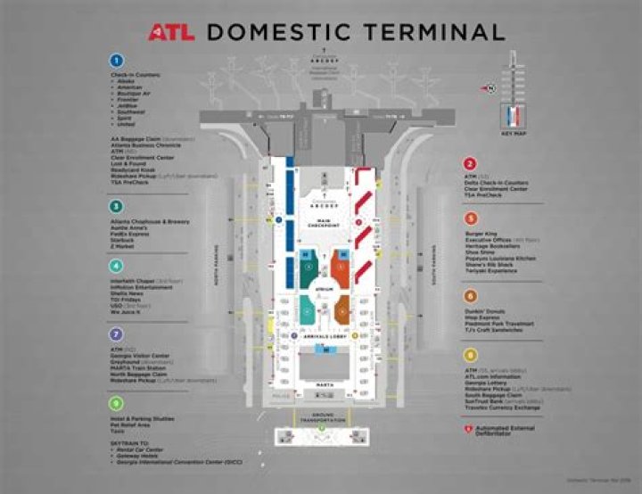 What terminal is spirit at ATL?