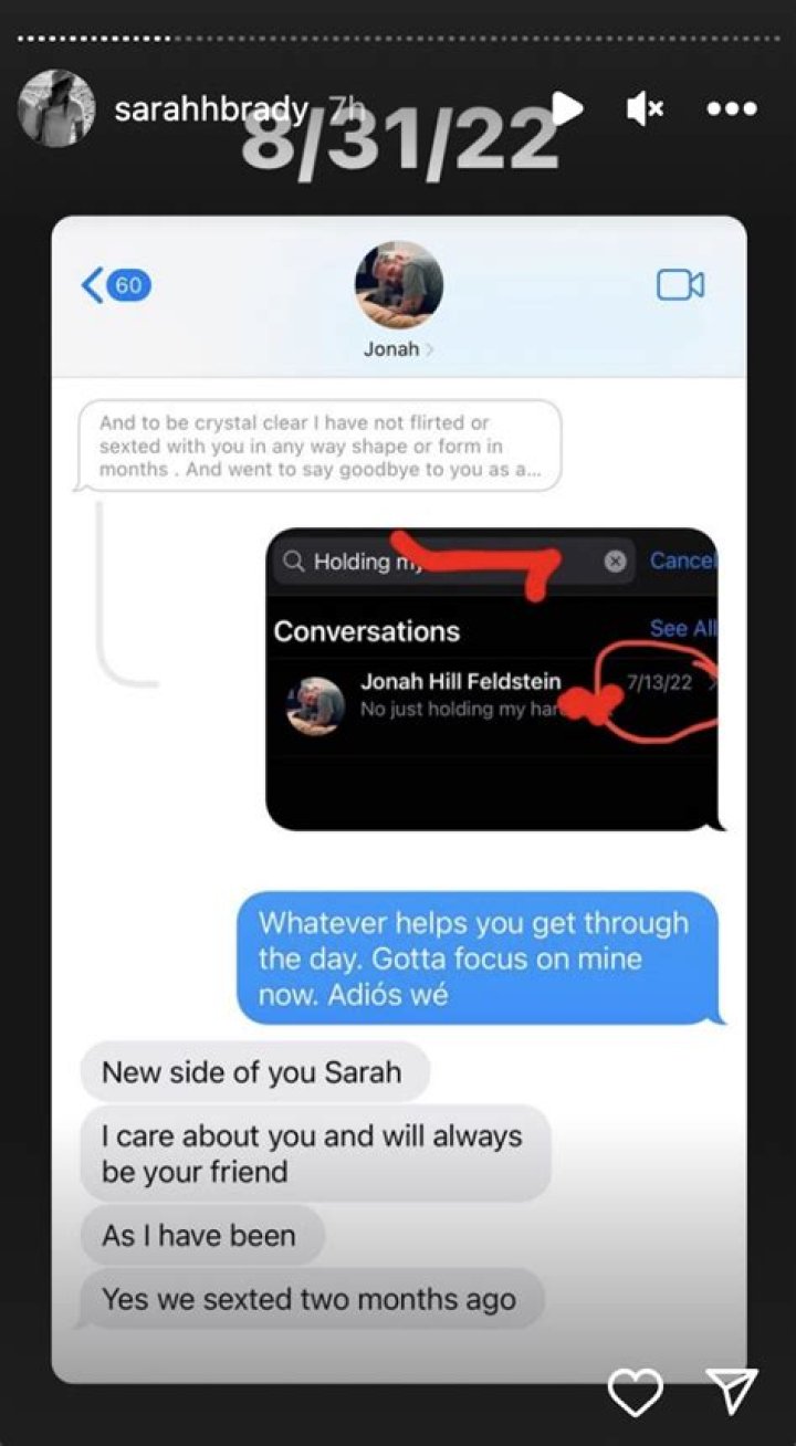 Who is Jonah Hill’s Ex Sarah Brady Who Shared His Abusive Texts with the World?!